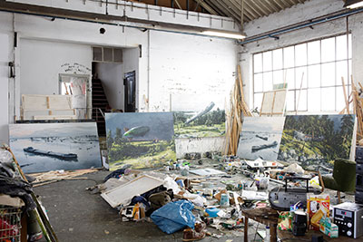 ATELIERANSICHT LÖRICK / 2014