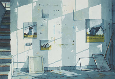 ATELIERWAND 2 2015 160 x 230cm