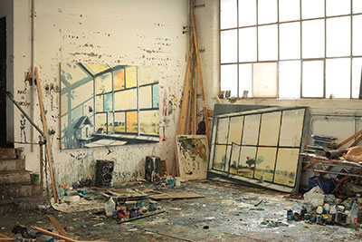 ATELIERANSICHT LÖRICK 2014