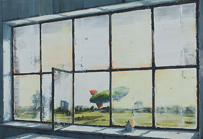 ATELIERFENSTER LÖRICK 2014 150 x 220 cm