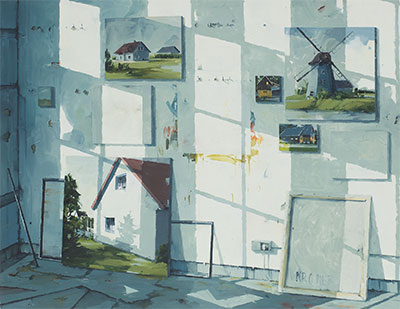 ATELIERWAND 1 2015 160 x 220 cm